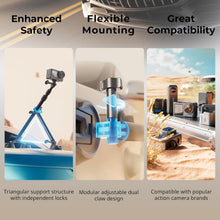 Load image into Gallery viewer, Telescopic Action Camera Mount with Dual Suction Cups for Panoramic Filming