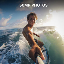 Load image into Gallery viewer, Stabilized 4K Action Camera with Wi-Fi &amp; 64GB Card - Perfect for Thrill Seekers