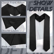 Load image into Gallery viewer, Classic 70-Inch Graduation Stoles - 24 Pack of Unisex Satin Celebration Attire