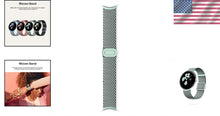 Load image into Gallery viewer, Breathable Sage Woven Band for Pixel Watch &amp; Pixel Watch 2 - Adjustable Fit