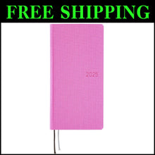Load image into Gallery viewer, Stylish 2025 Hobonichi Techo MEGA Weekly Planner - Portable Sweet Purple Design