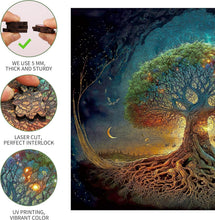 Load image into Gallery viewer, Luxurious Wooden 500-Piece Puzzle - Inspiring Tree of Life Design for Relaxation