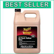 Load image into Gallery viewer, Meguiar's Professional Hi-Tech Carnauba Wax - 1 Gal Liquid for Deep Gloss Shine