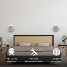 Load image into Gallery viewer, Invisible Sonos Wall Mount Bracket Twin Pack - Secure &amp; Stylish Speaker Support