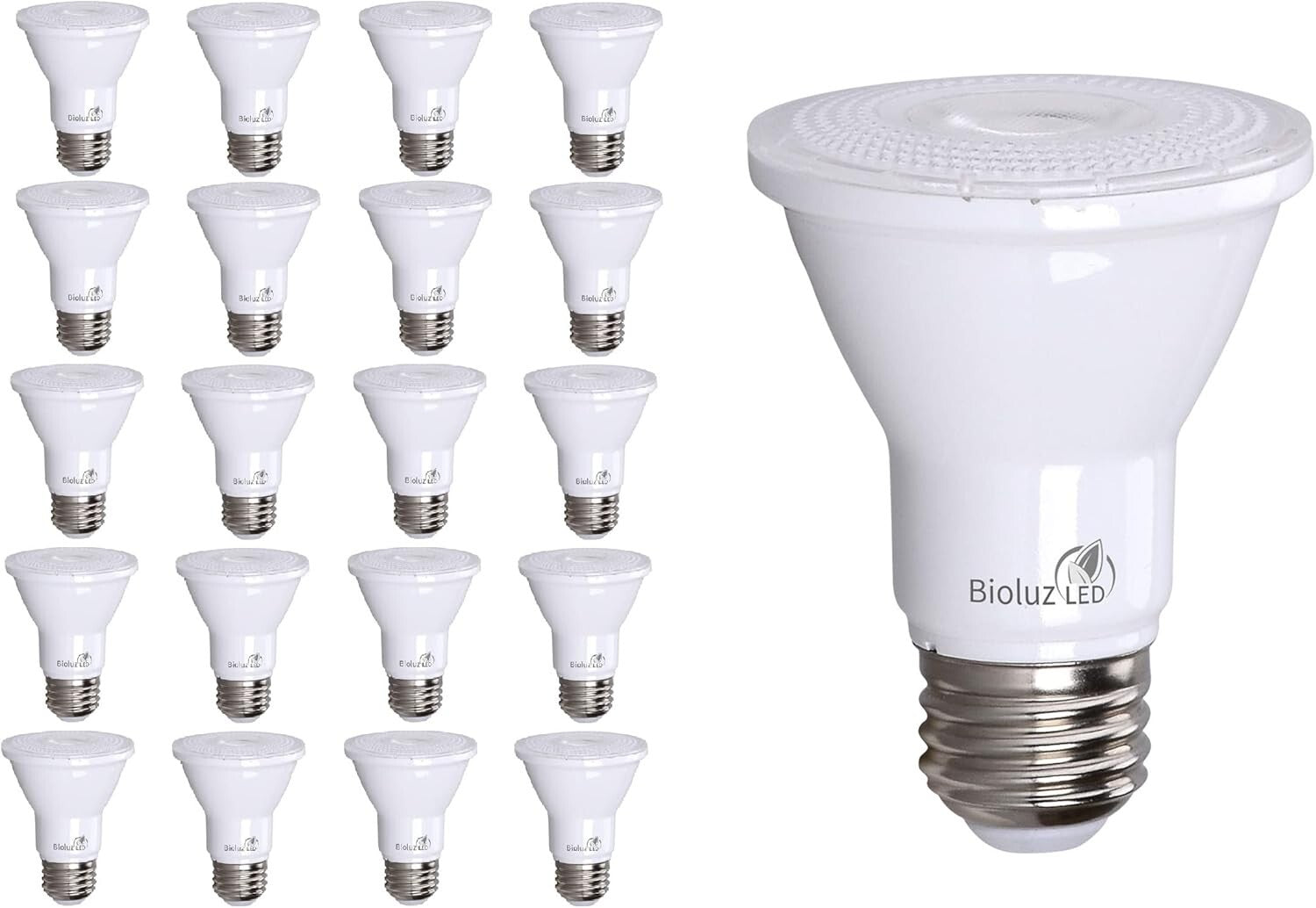 Energy-Efficient 20-Pack of Dimmable LED Light Bulbs, 75W Equivalent, Soft Light