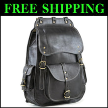 Load image into Gallery viewer, Elegant 21 Inch Casual Leather Backpack - Perfect for Work and Weekend Travel