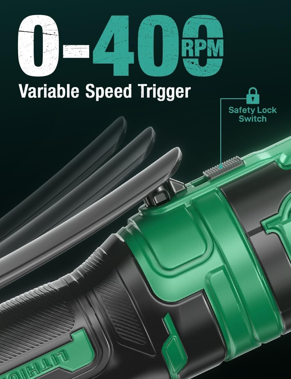 Versatile Cordless Ratchet Wrench 3/8" with Extension & Adapters - KIMO 20V Set