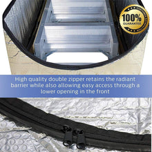 Load image into Gallery viewer, Efficient Attic Ladder Insulation Cover - Dust-Proof Zippered Design 25" x 54"