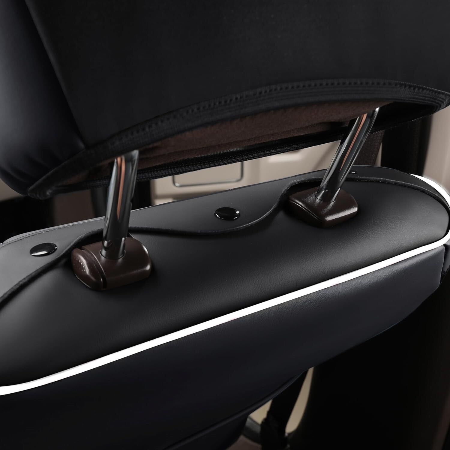 Custom Fit F150 Leather Seat Covers for 2015-2024 Ford SuperCrew XL to Platinum