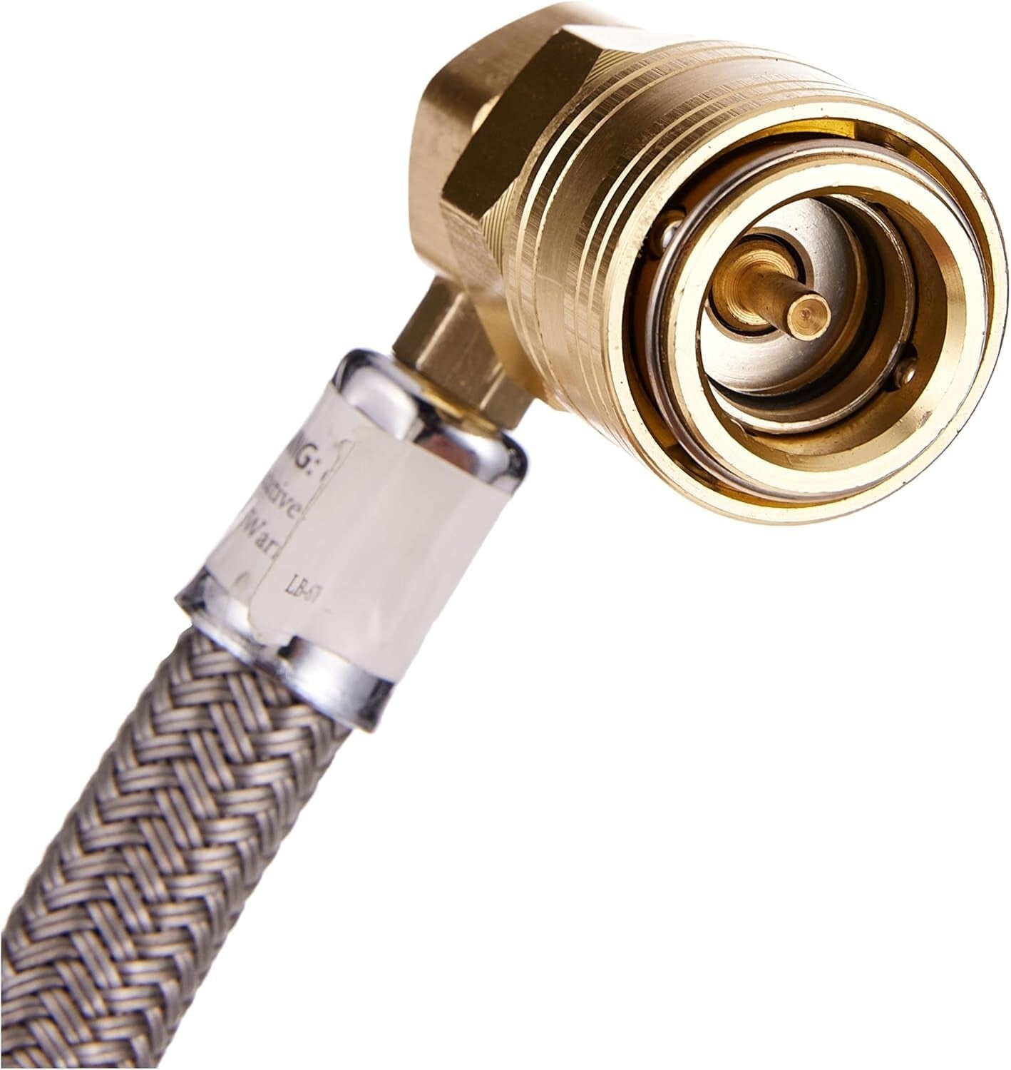 AC Pro Car Air Conditioner Recharge Kit - R1234YF Gauge & Quick-Connect Hose