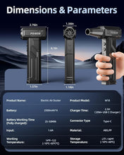 Load image into Gallery viewer, Cordless Electric Air Duster with 300,000 RPM - Eco-Friendly Cleaning Solution