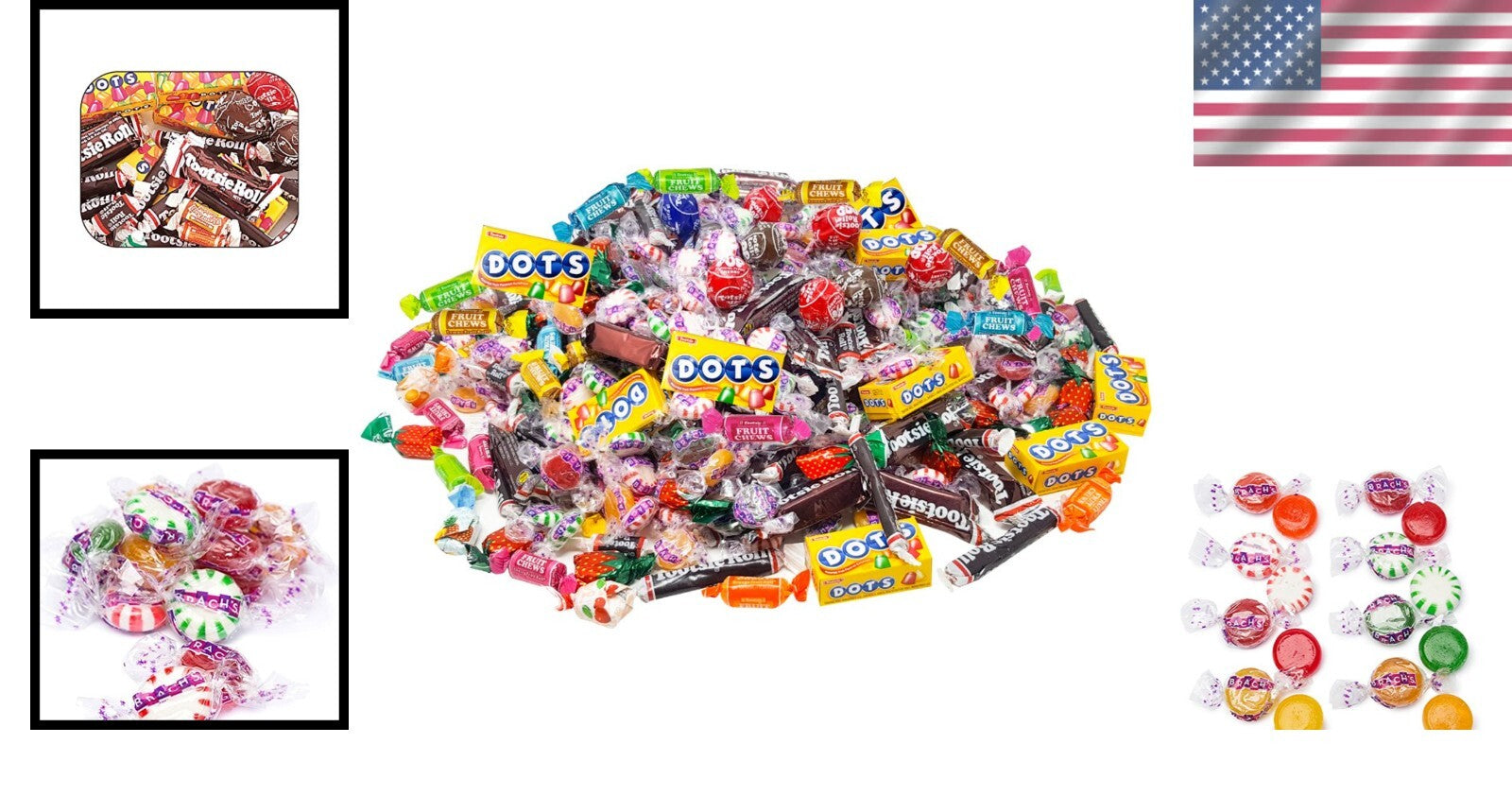 Bulk 11-lb Tootsie & Retro Hard Candy Selection for Events & Trick-or-Treating