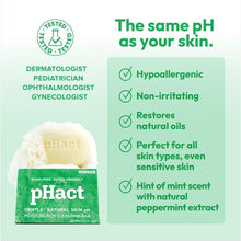 Load image into Gallery viewer, pHact Moisture-Rich Mint Cleansing Bar - Eco-Friendly 12-Pack for All Skin Types
