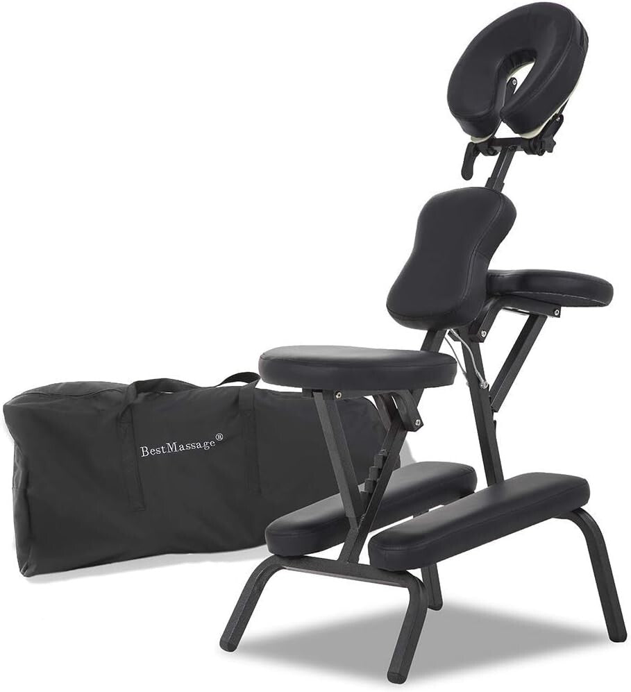 Portable Massage Chair for Spa & Tattoo Professionals - Lightweight and Foldable