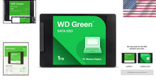 Load image into Gallery viewer, WD Green 1TB Internal Solid State Drive - Shock Resistant with 3-Year Warranty