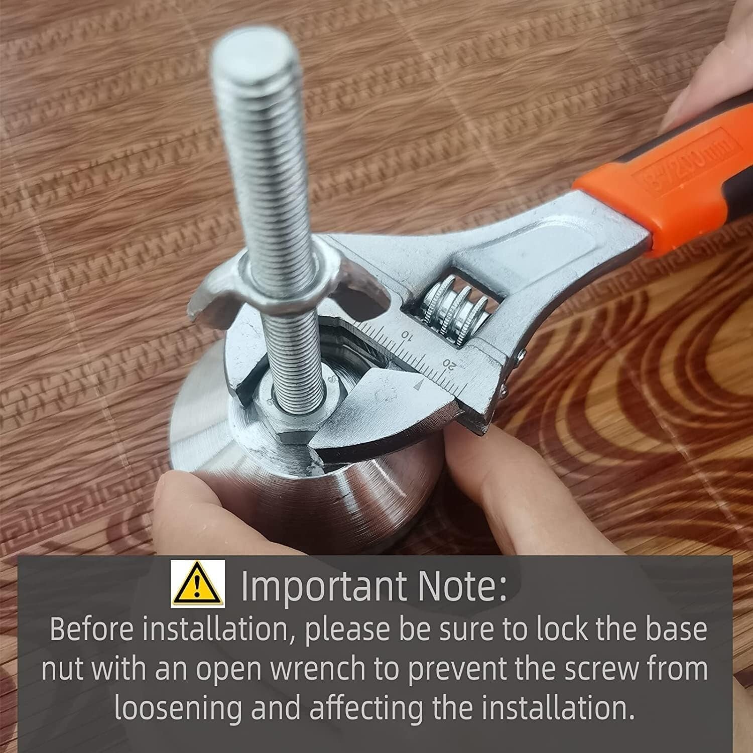 Durable 600 lbs Weight Capacity Adjustable Support Legs for Bed Frame - 6 Pack