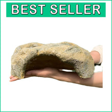 Load image into Gallery viewer, Sturdy Extra Large Reptile Hideout - Quality Resin Cave for Secure Relaxation