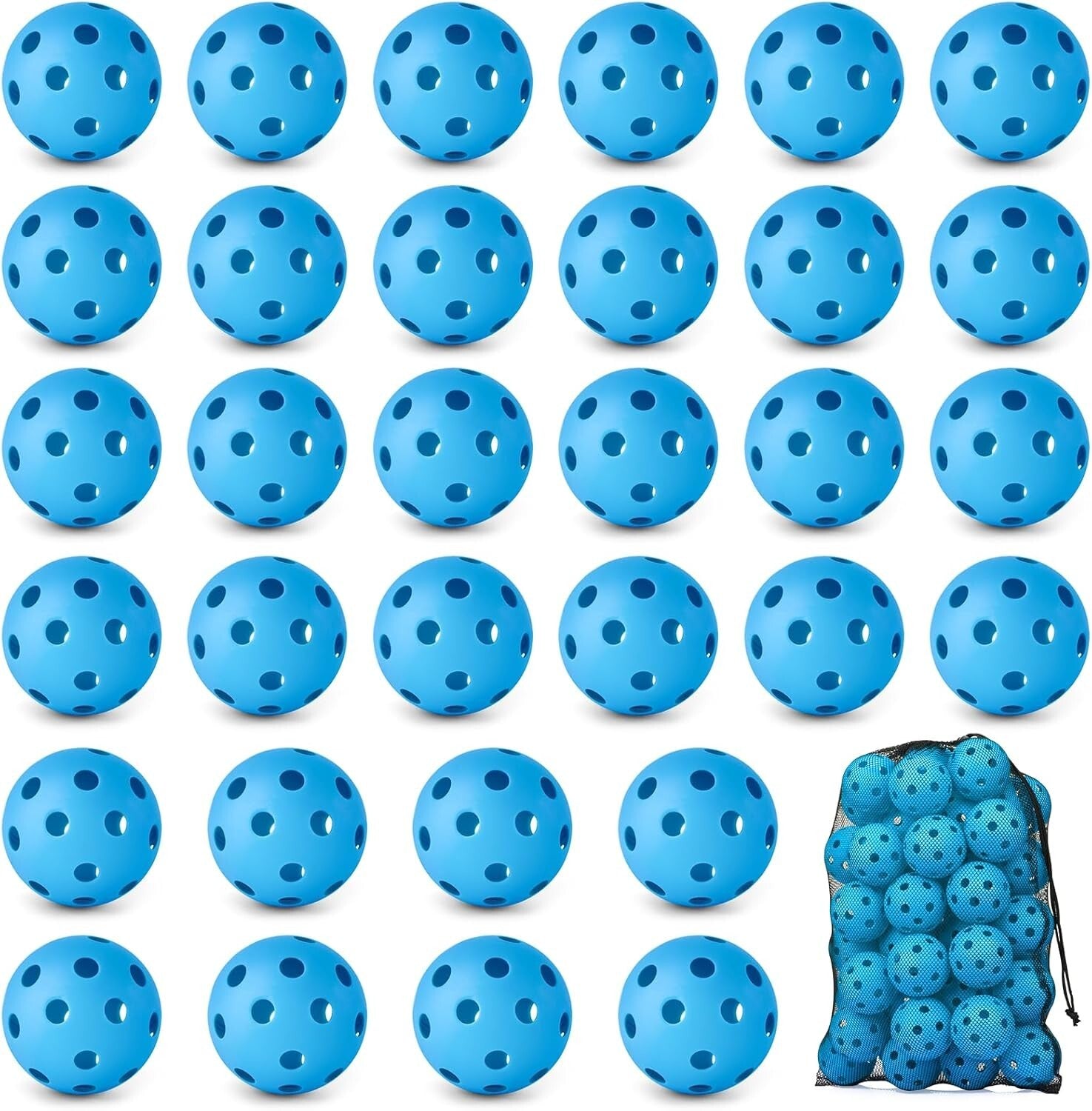Durable 36 Pack Lightweight Baseball Practice Balls for Safe Indoor Training
