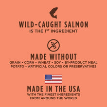 Load image into Gallery viewer, 10 lb Dry Cat Food with Salmon and Probiotics – Grain-Free Formula for Cats