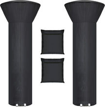 Load image into Gallery viewer, Wind and Sun Resistant Patio Heater Covers, 89'' High with Easy Zipper Access