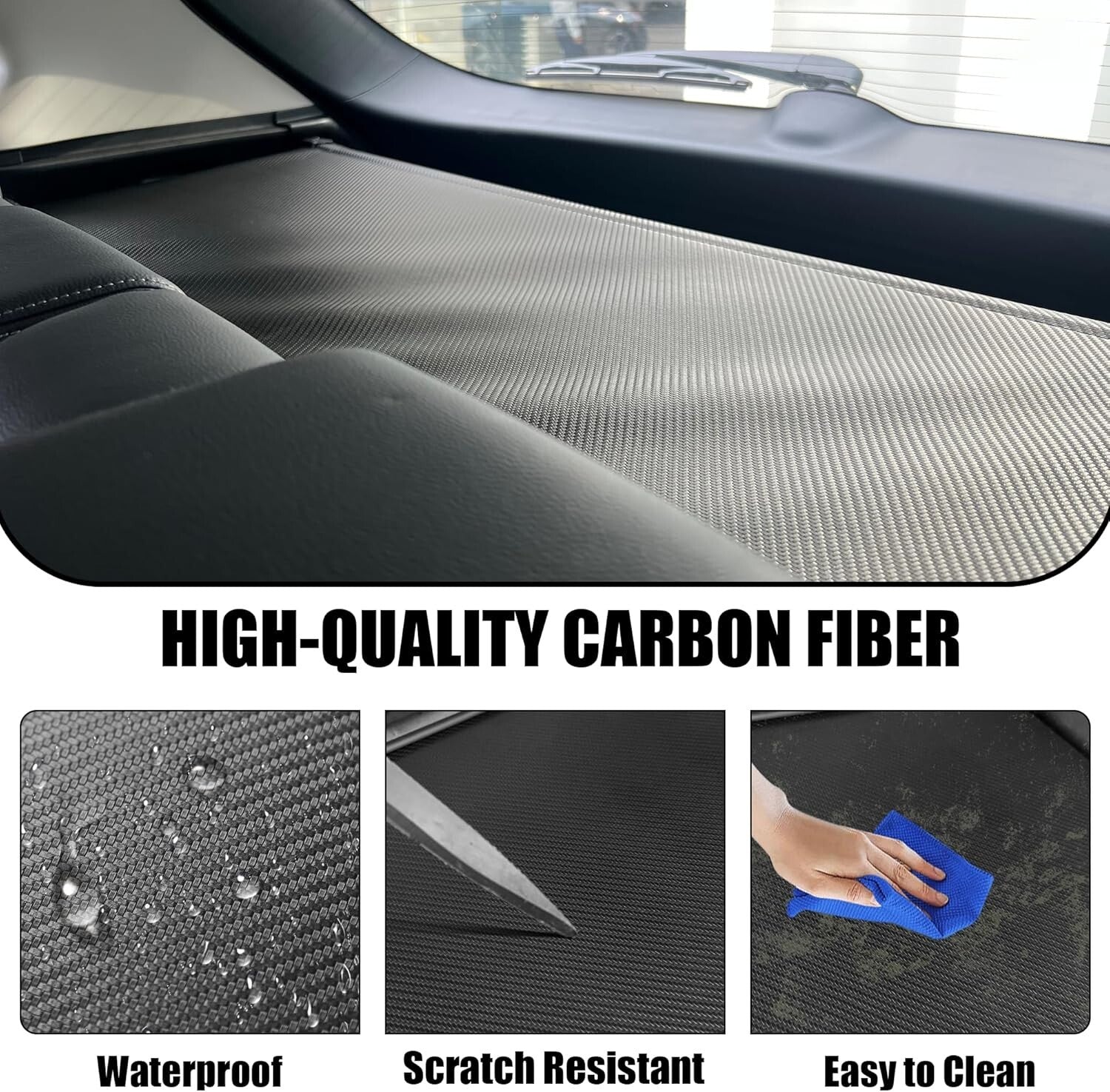 Easy Installation Cargo Shade for Mazda CX-50 (2023-2025) – Stylish Black Finish