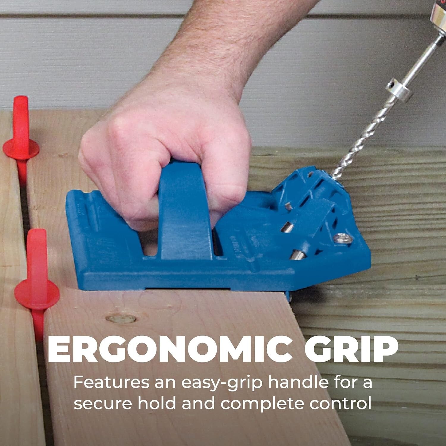 Accurate Deck Jig Tool Set with Drill Bits & Spacer Rings for Outdoor Projects