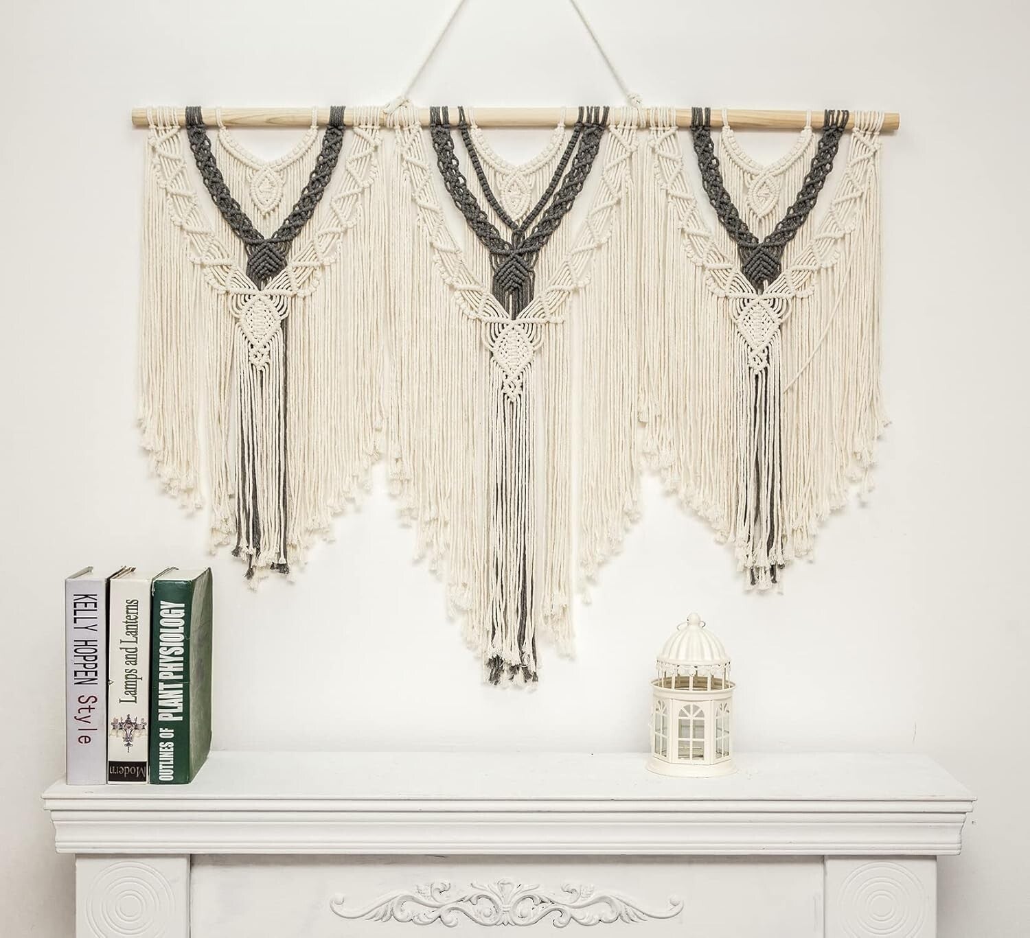 Elegant 43"x32" Bohemian Macrame Wall Tapestry - Ideal Gift for Any Occasion