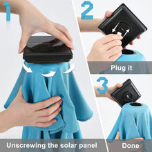 Load image into Gallery viewer, Versatile 7.5FT Solar LED Umbrella - Durable, Stylish Shade for Outdoor Living
