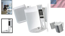 Load image into Gallery viewer, SONOS One Speaker Wall Mount - Sleek White Finish with Easy Access Controls