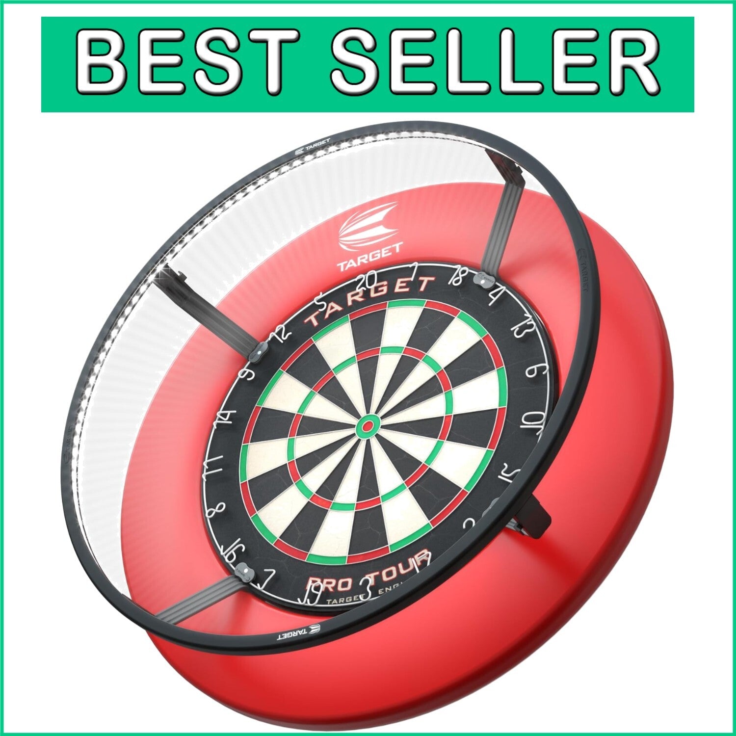 Corona Vision LED Dartboard Lighting System - Complete Illuminating Package