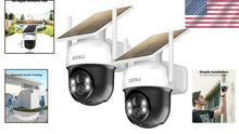 Load image into Gallery viewer, All-in-One Wireless Solar Camera - 2K Image Quality, Night Vision, Eco-Friendly