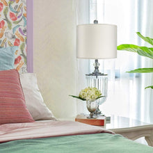 Load image into Gallery viewer, Stylish 16"x16"x12" Linen Lampshade for Table and Floor Lamps - Modern Design