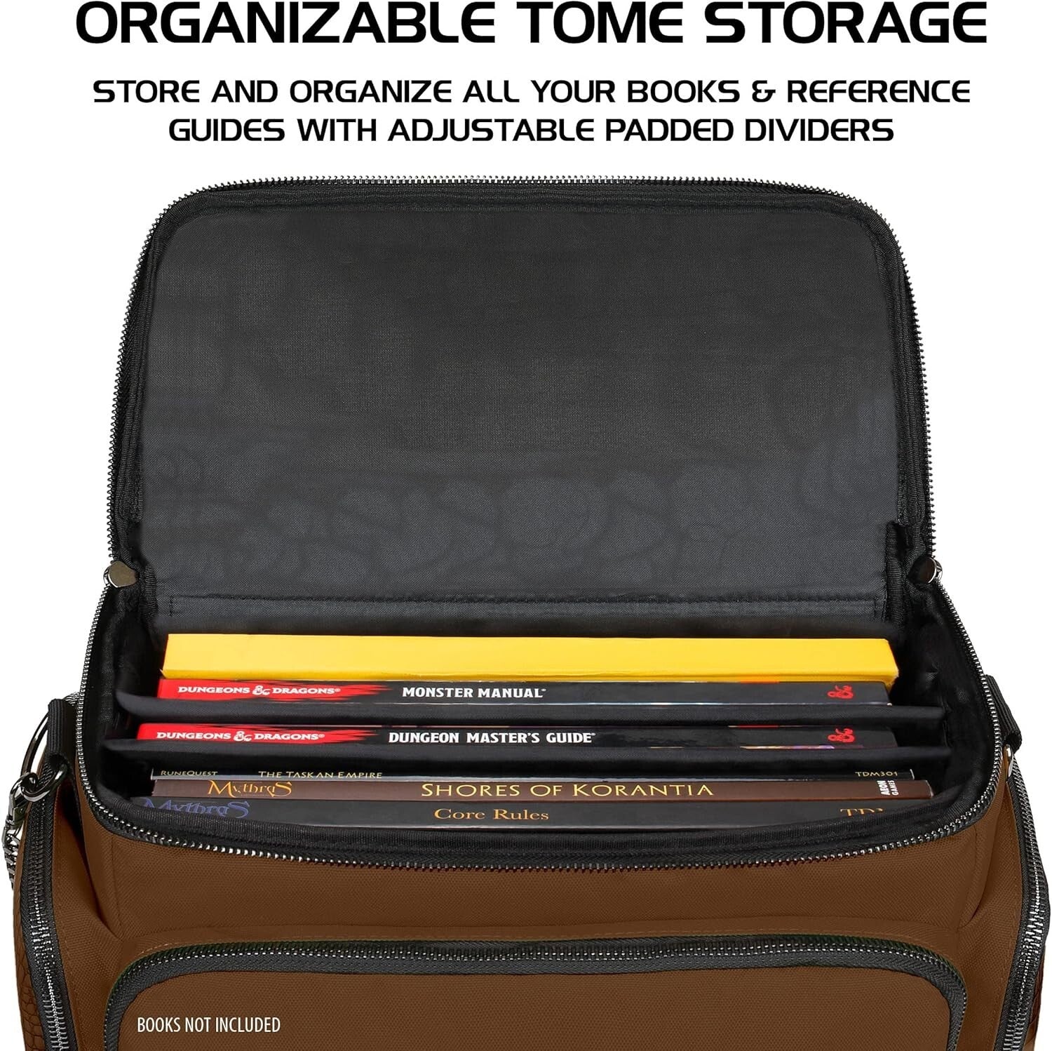 D&D Collector's Edition Travel Bag - Features Dice Pockets and Combat Mat Holder