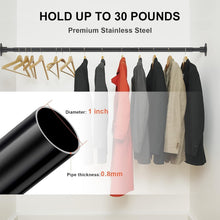 Load image into Gallery viewer, Sturdy Wall-Mounted Adjustable Curtain Rod - 29-93 Inches, Rustproof Design
