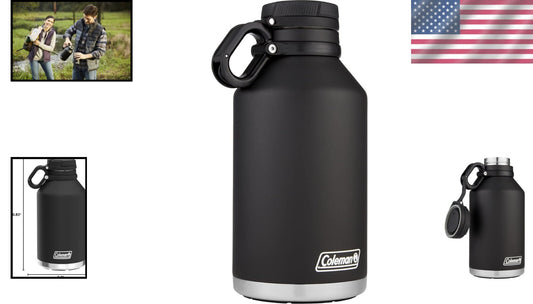 64 oz Stainless Steel Insulated Growler with Flip Top - Ultimate Beverage Keeper