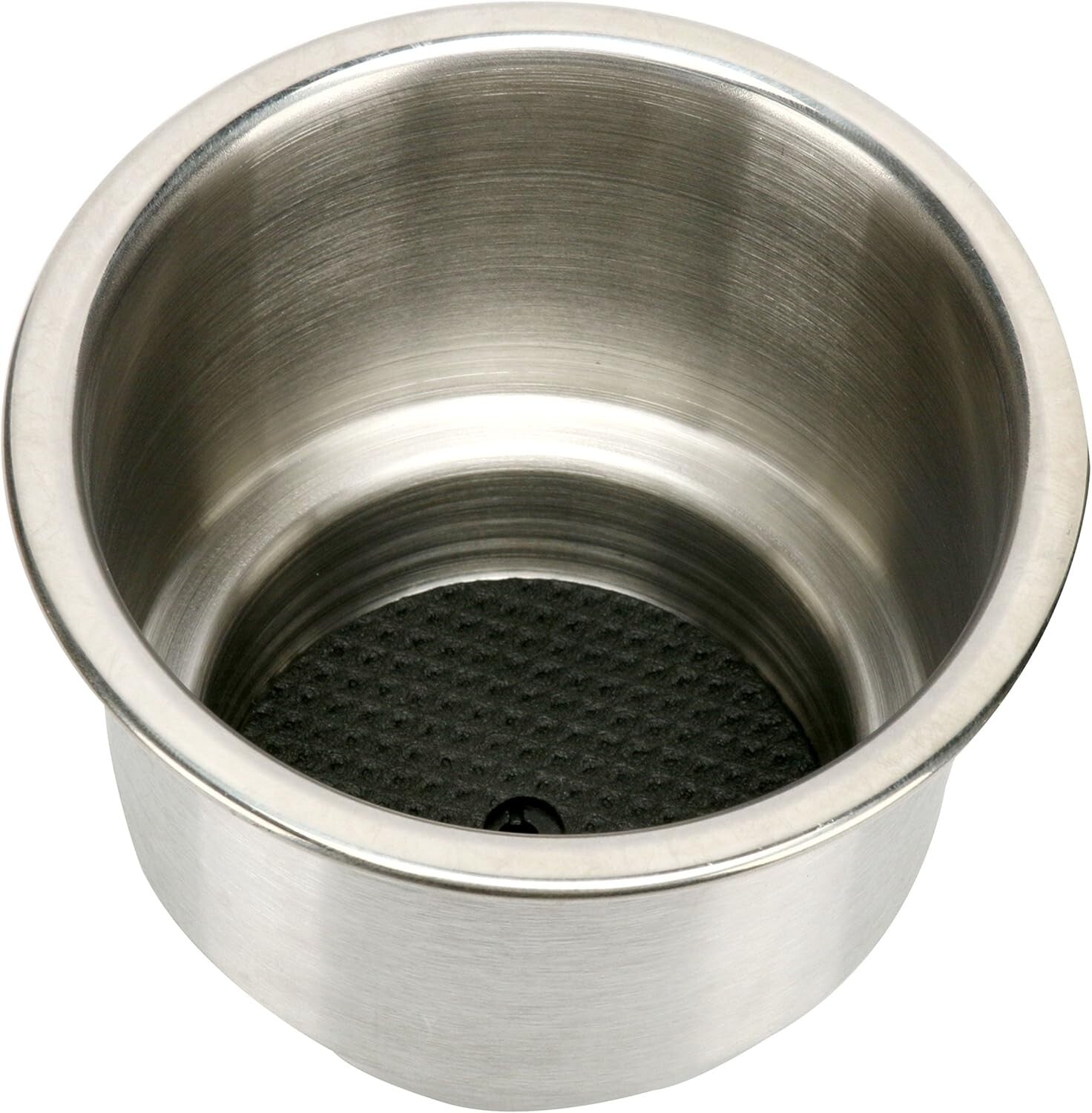 8-Piece Stainless Steel Drink Holders with Drain - Versatile Marine Cup Storage