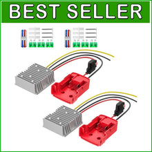 Load image into Gallery viewer, Step Down Converter for Milwaukee Batteries: Includes Fuse &amp; Easy Wiring