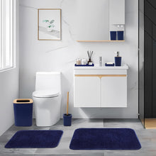 Load image into Gallery viewer, Stylish Bathroom Accessory Set - Water-Resistant Shower Curtain &amp; Absorbent Rugs