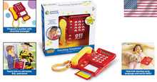 Load image into Gallery viewer, Bright Multi-Color Pretend Play Telephone for Toddlers, Ages 3+, Develops Skills