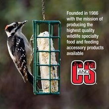 Load image into Gallery viewer, Peanut Delight No Melt Suet Dough Log - Ready to Hang Bird Feed, 1 lb, 8 Pack