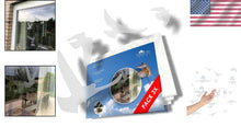 Load image into Gallery viewer, Translucent Bird Strike Prevention Stickers - 3 Sheets of Elegant Silhouettes