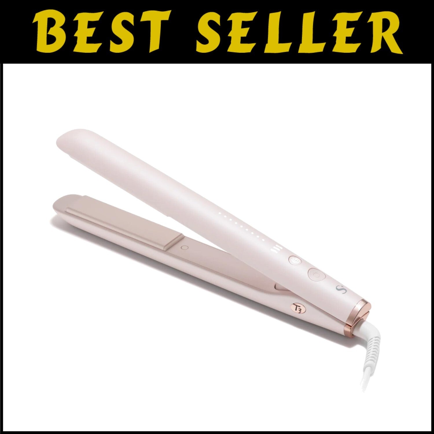 T3 StyleMax Ceramic Flat Iron - 15.7 oz Lightweight for Effortless Styling