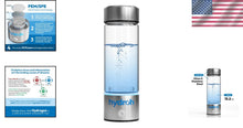 Load image into Gallery viewer, Sleek 15oz Hydrogen Water Bottle - Supports Wellness and Energy Boosting