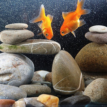 Load image into Gallery viewer, Hand-Picked 3-4" River Pebbles for Fish Tanks and Elegant Landscaping Solutions