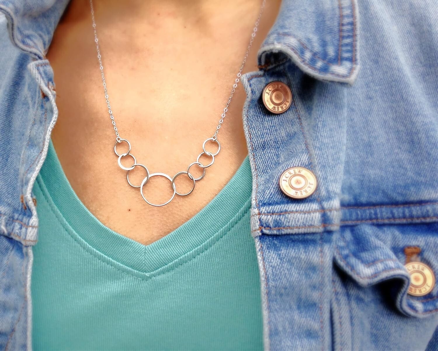 Timeless 20-Inch Sterling Silver Necklace - Classy Gift for 80-Year-Old Women