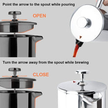 Load image into Gallery viewer, Premium 1.5 L Insulated French Press with 3 Extra Filters - Coffee Lover's Dream