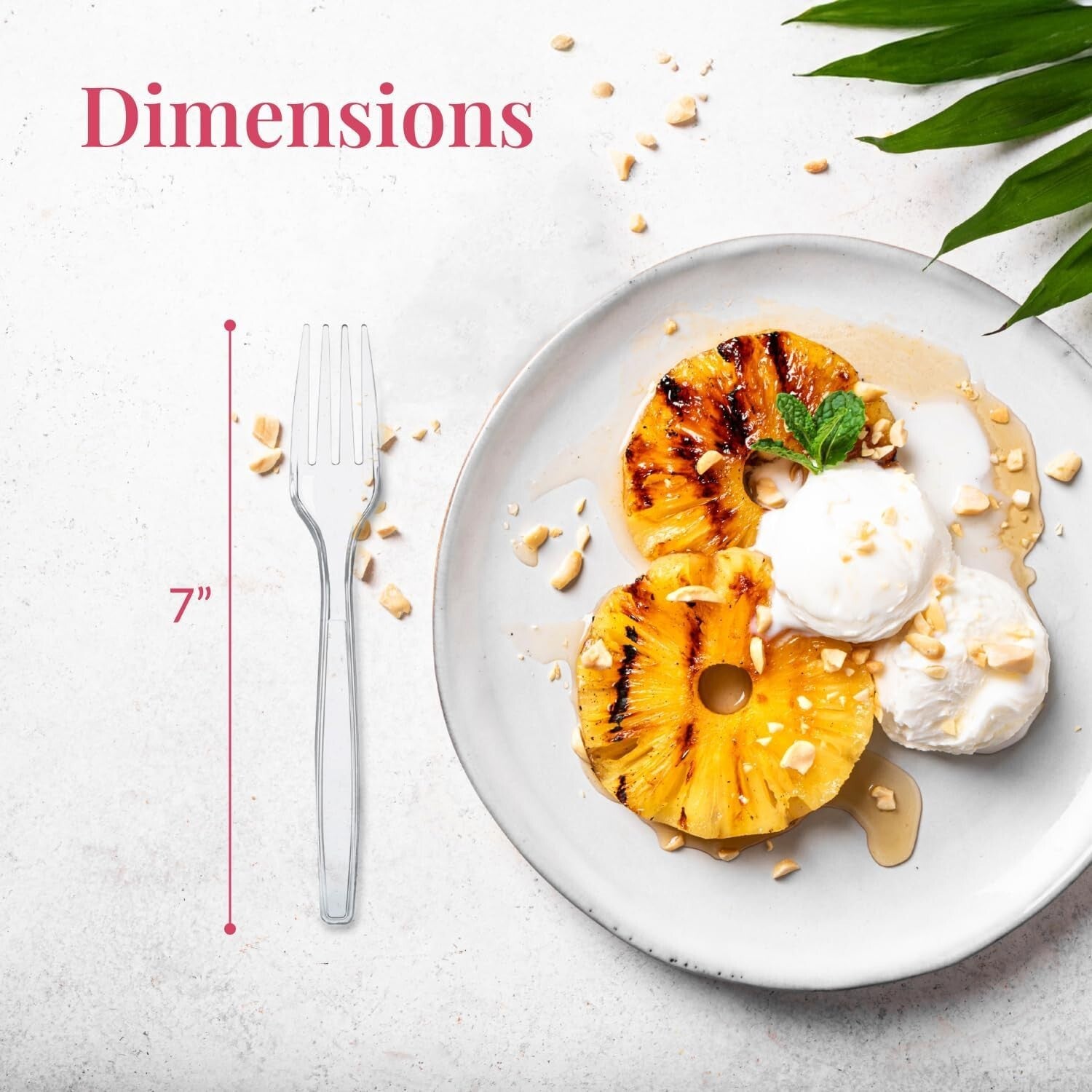 600-Piece Heavy-Duty Plastic Silverware Set for 200 Guests - Elegant Disposab...