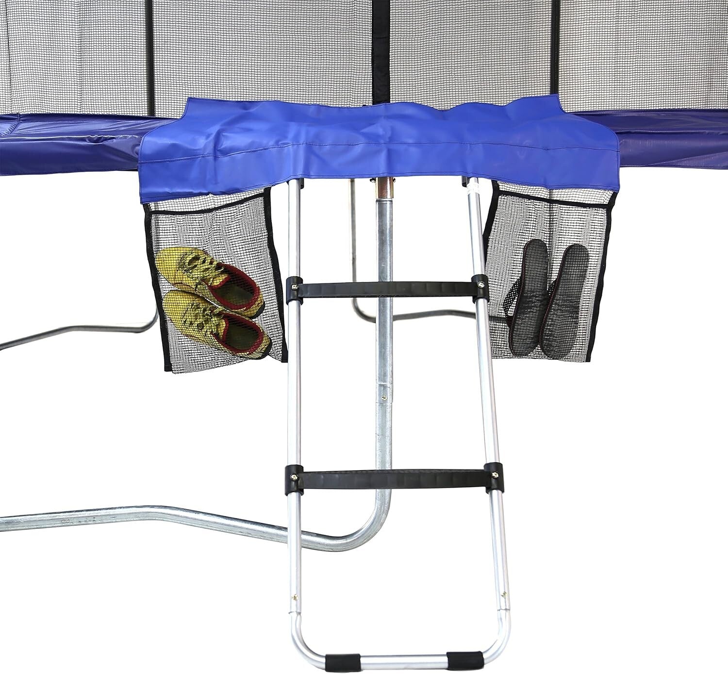 Lightweight Wide Step Ladder with Storage Bag for Trampoline - Kids Safety First