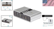 Load image into Gallery viewer, Easy-to-Install 7.1 USB Sound Card for Laptops and Desktops – High-Quality Sound