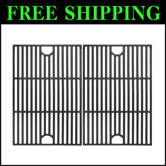 Durable 17-Inch Cast Iron Grill Grates - Perfect for Nexgrill and Kenmore Grills